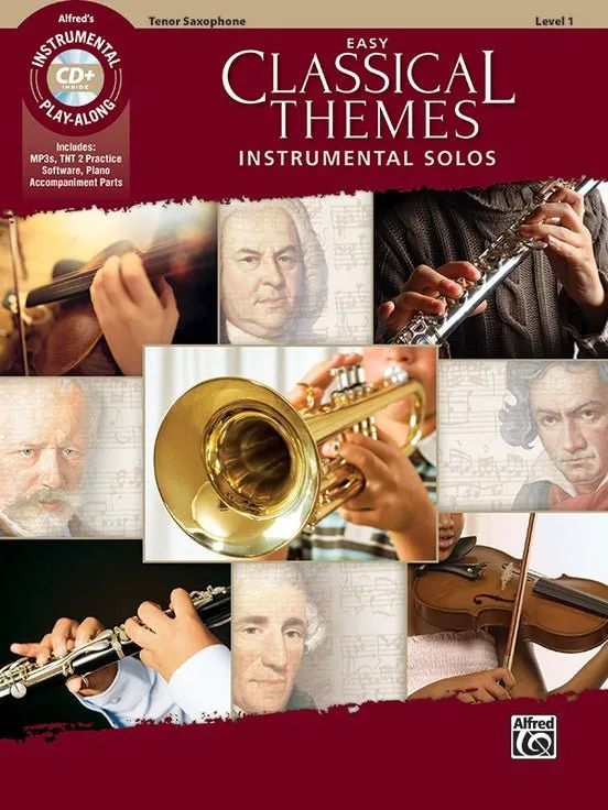 Easy Classical Themes Instrumental Solos Level: 1, (Book & CD)
