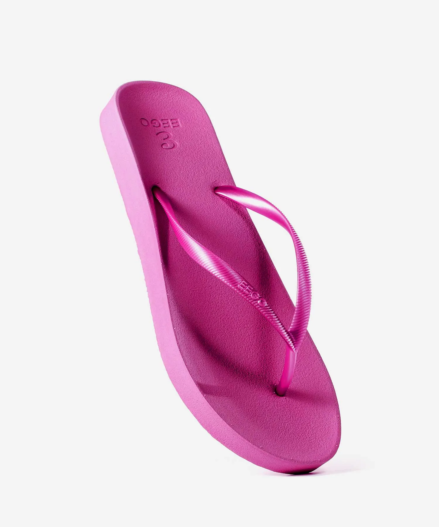 EEGO Ladies Flip Flop, in Taffy Pink