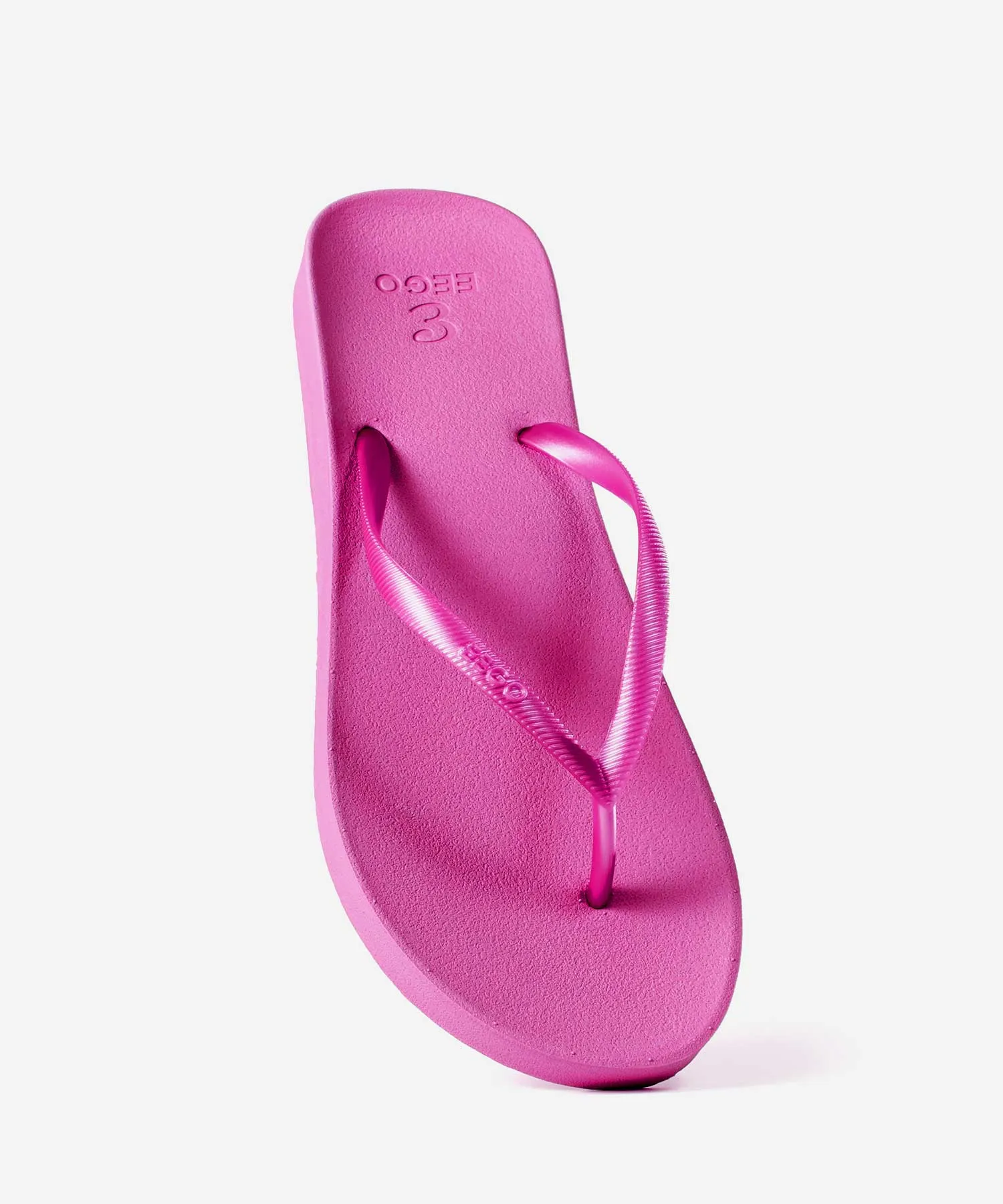 EEGO Ladies Flip Flop, in Taffy Pink