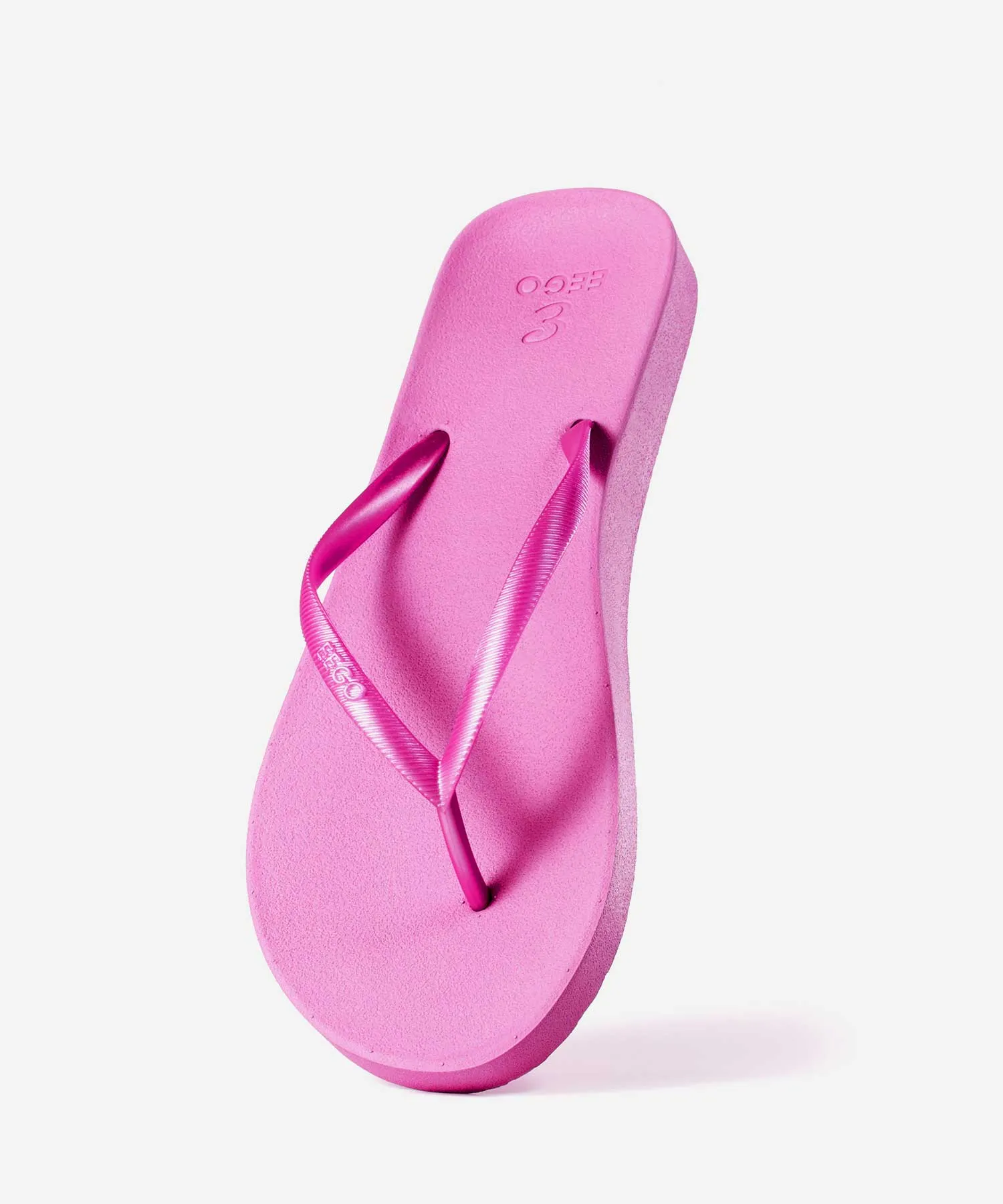 EEGO Ladies Flip Flop, in Taffy Pink