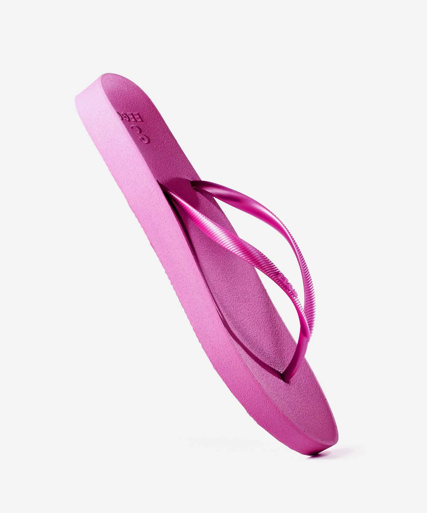 EEGO Ladies Flip Flop, in Taffy Pink