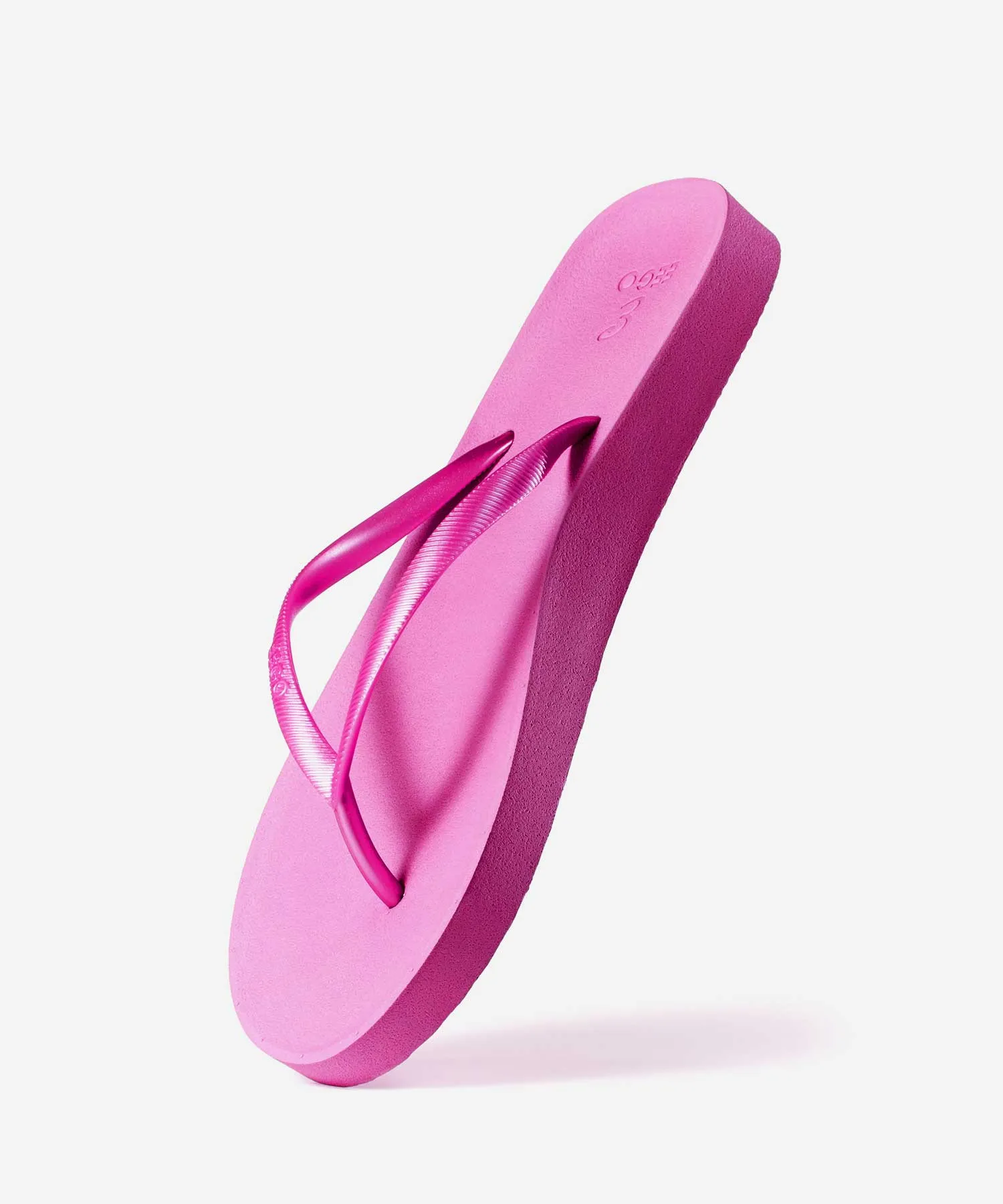 EEGO Ladies Flip Flop, in Taffy Pink