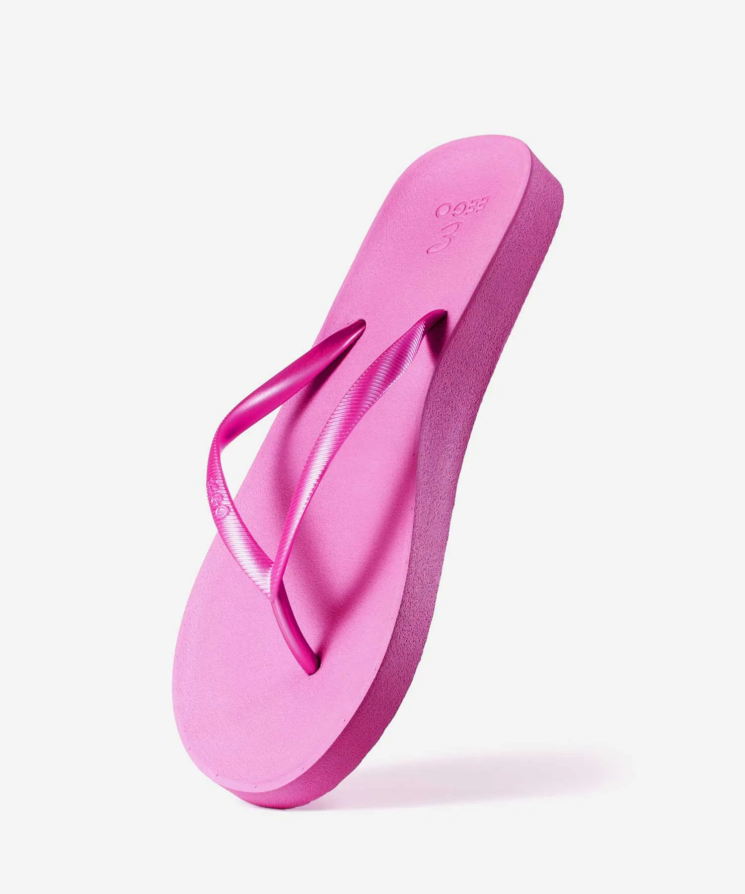 EEGO Ladies Flip Flop, in Taffy Pink