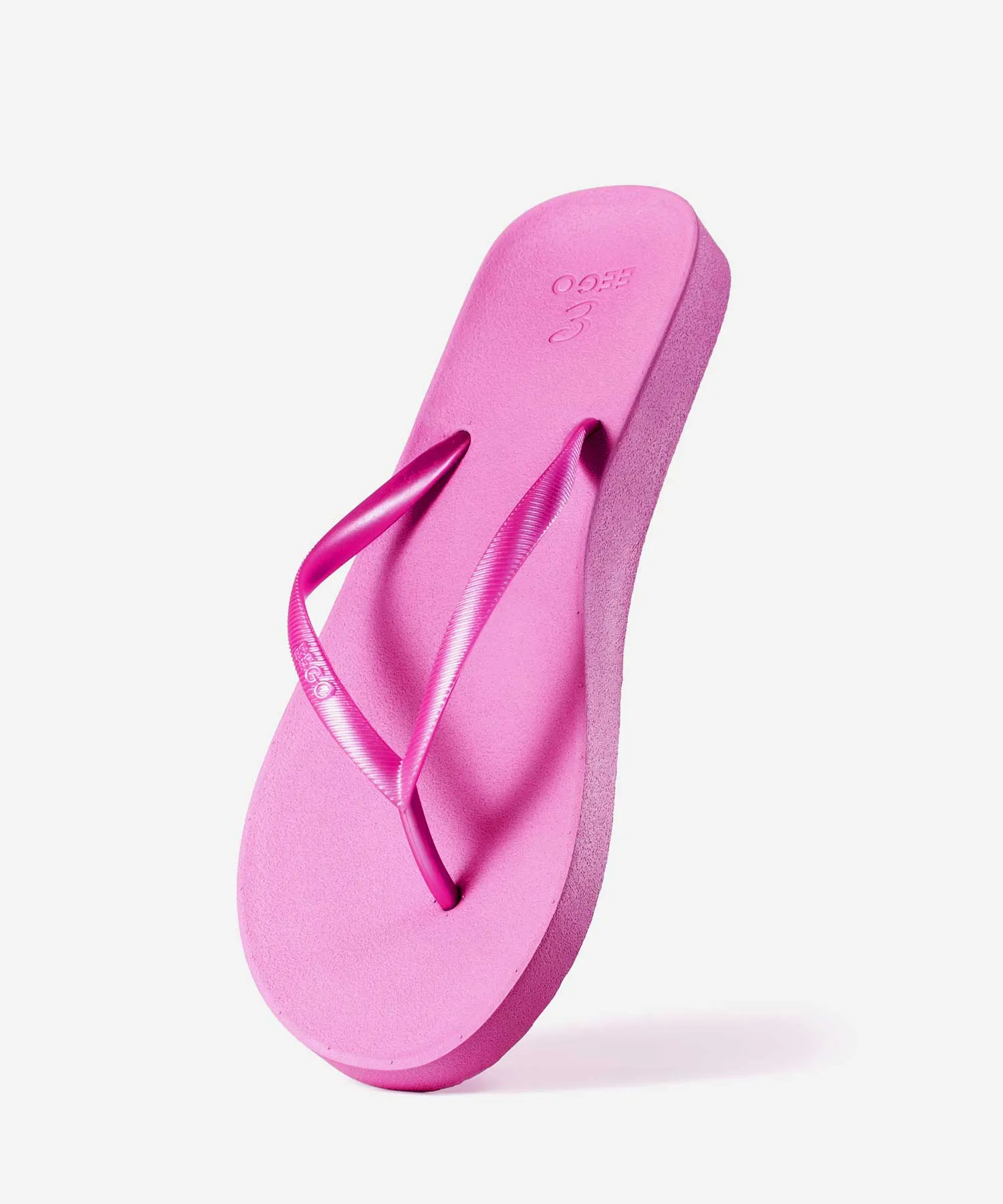 EEGO Ladies Flip Flop, in Taffy Pink