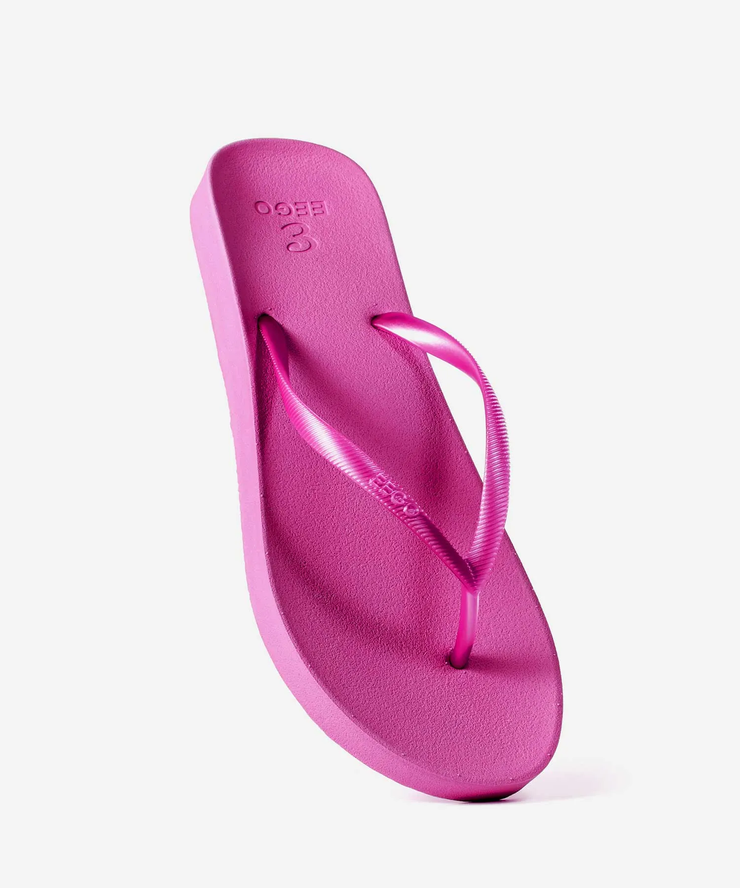 EEGO Ladies Flip Flop, in Taffy Pink