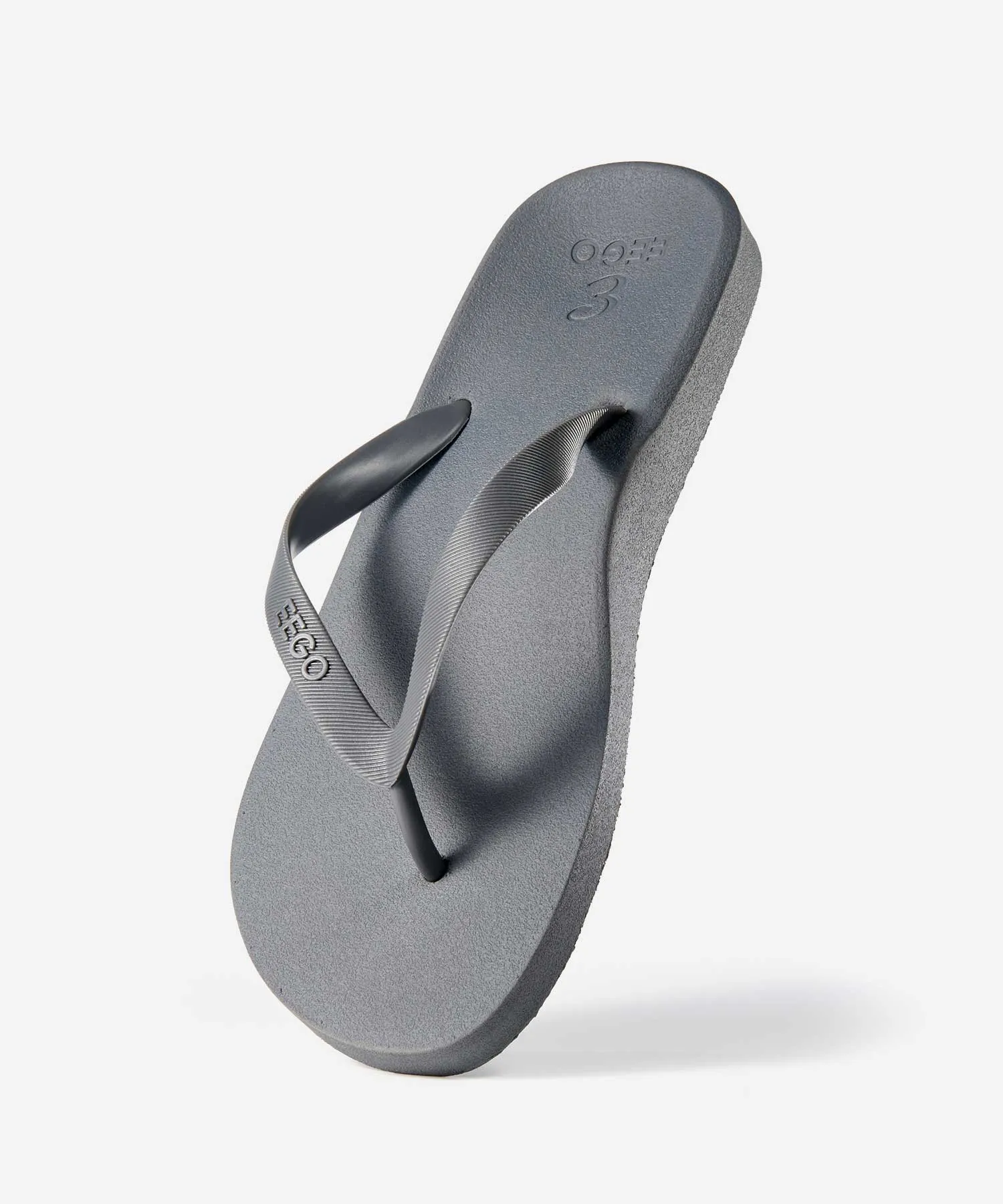 EEGO Men’s Flip Flop, in Abyss Grey