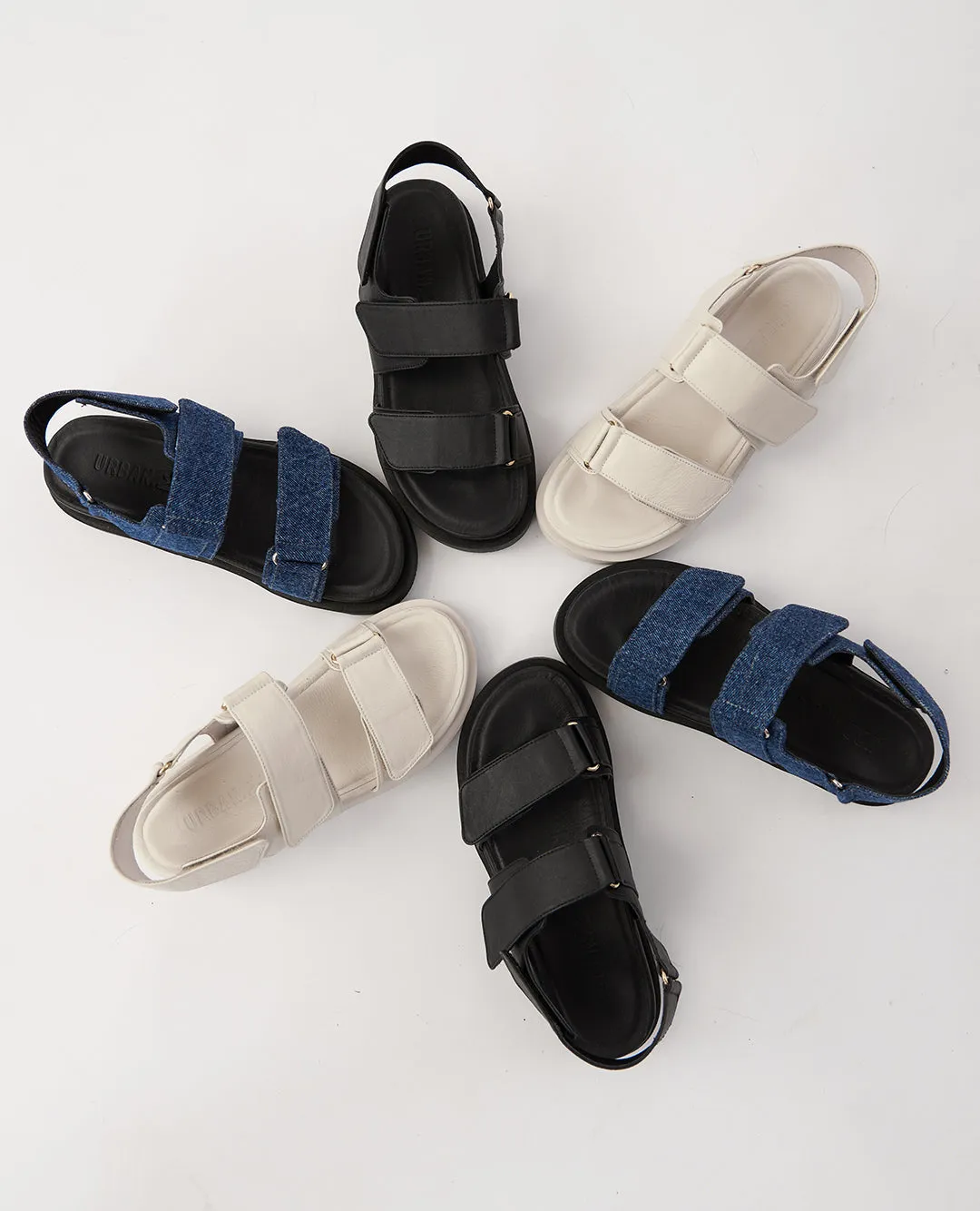 EFFIE LEATHER SANDALS