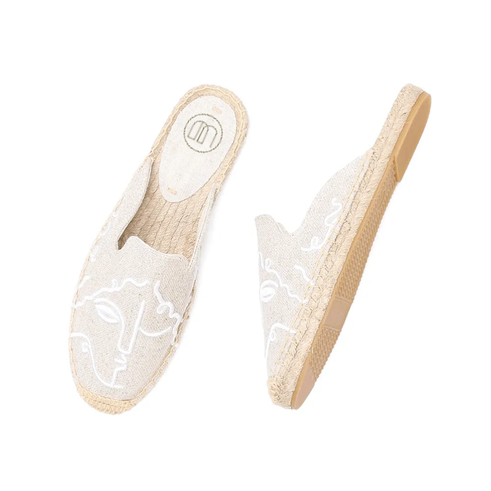 Espadrilles Slippers - Picasso- Natural