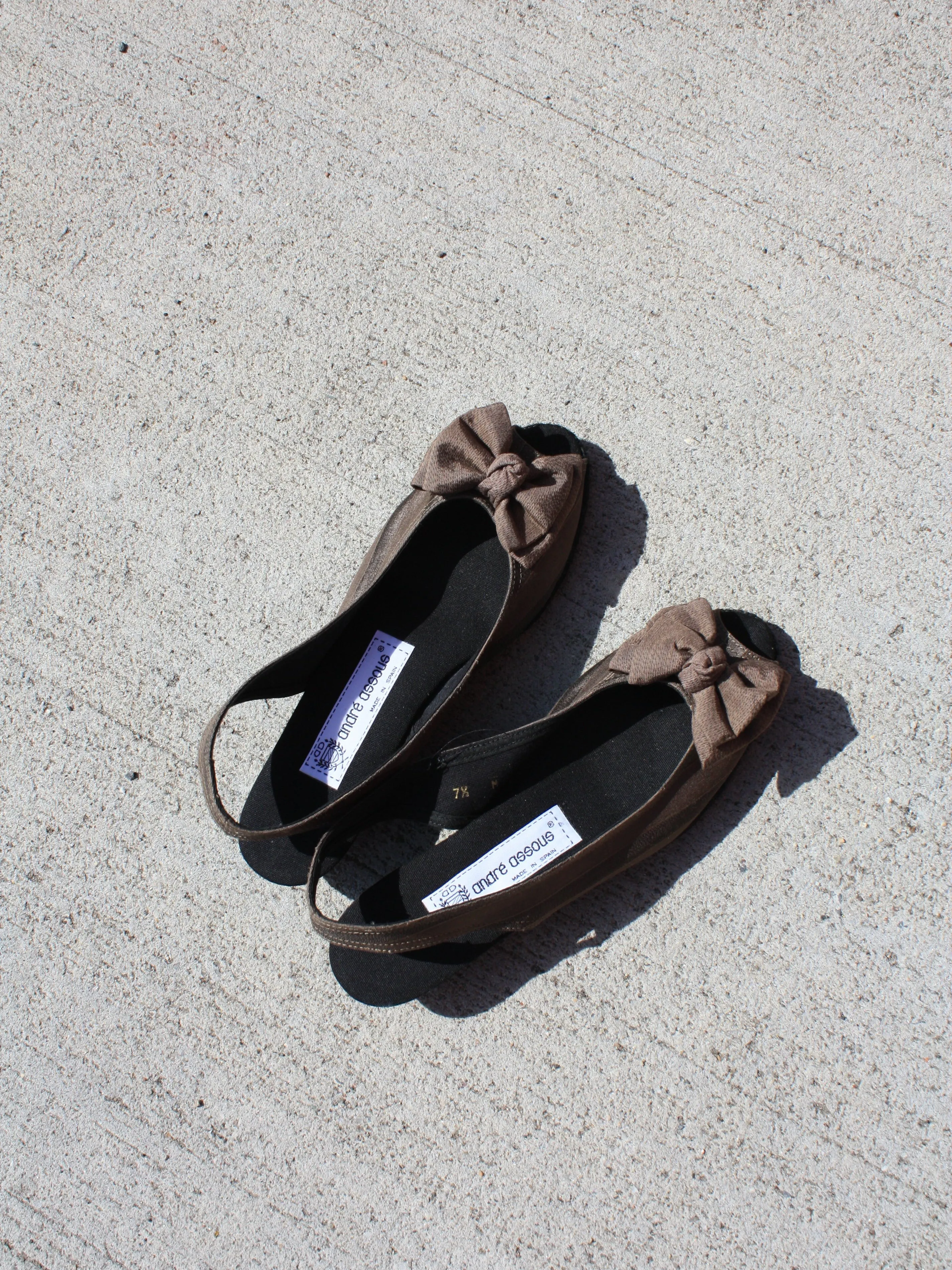 Espresso Slingback Espadrilles (7.5)