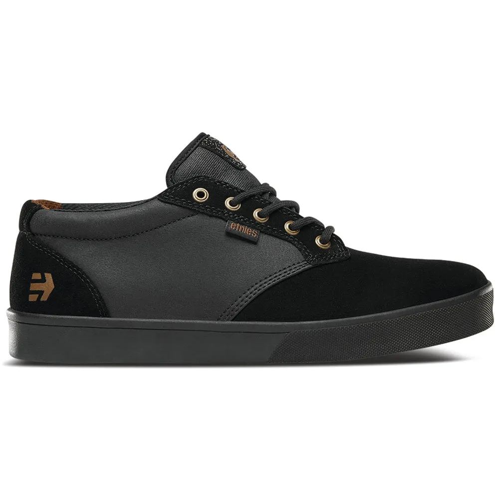 ETNIES JAMESON MID CRANK MTB FLAT SHOES [BLACK/BLACK]