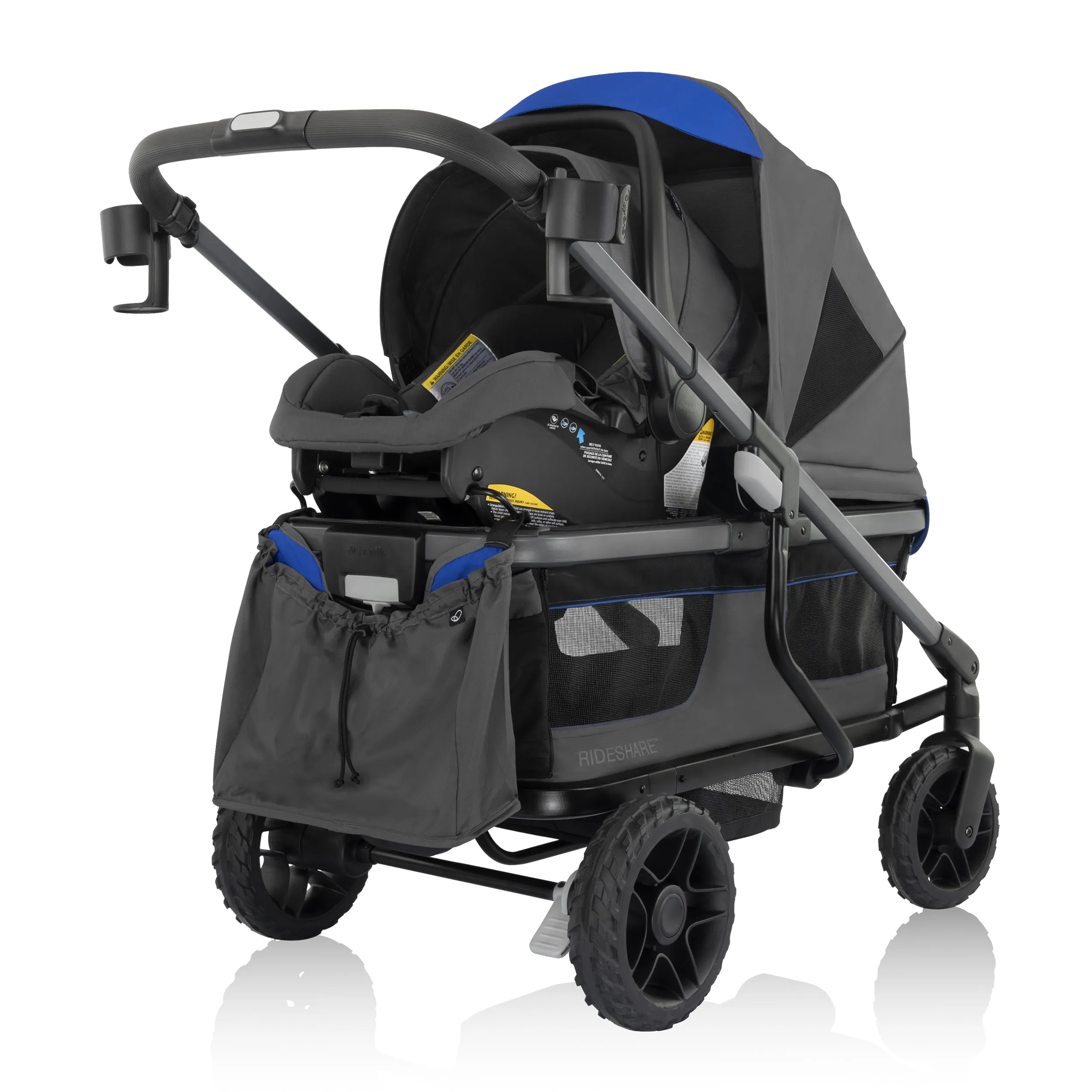 Evenflo Shyft Rideshare All-Terrain Stroller Wagon