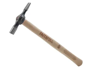 Faithfull Cross Pein Pin Hammer Fsc Hickory 113G (4Oz)