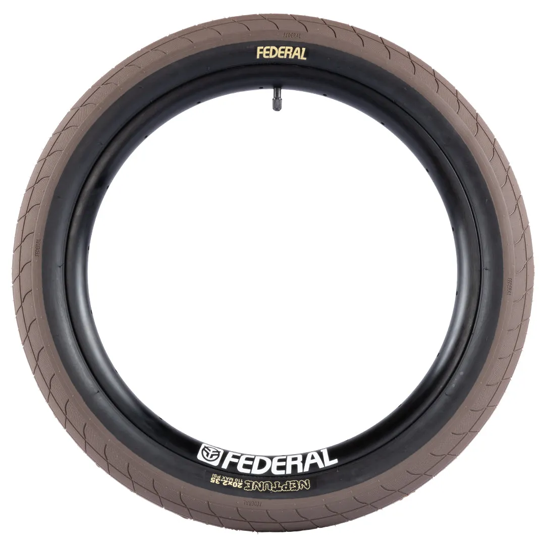 Federal Neptune Tyre 20" - Brown With Black Sidewall 2.35"