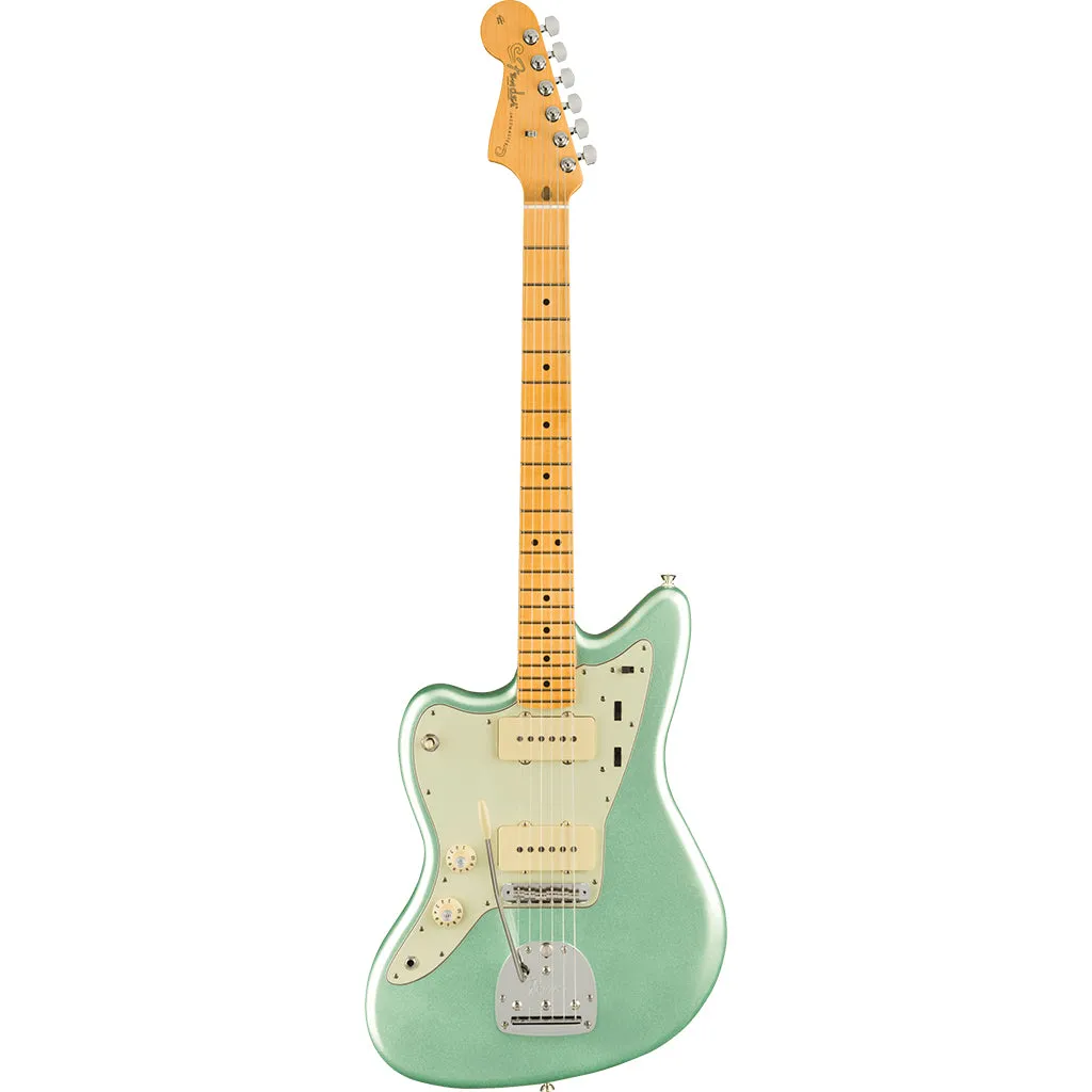Fender - American Professional II Jazzmaster® Left-Hand - Maple Fingerboard - Mystic Surf Green