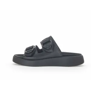 *FINAL SALE*22.861.67 - Black Leather||*VENTE FINALE*22.861.67 - Cuir noir
