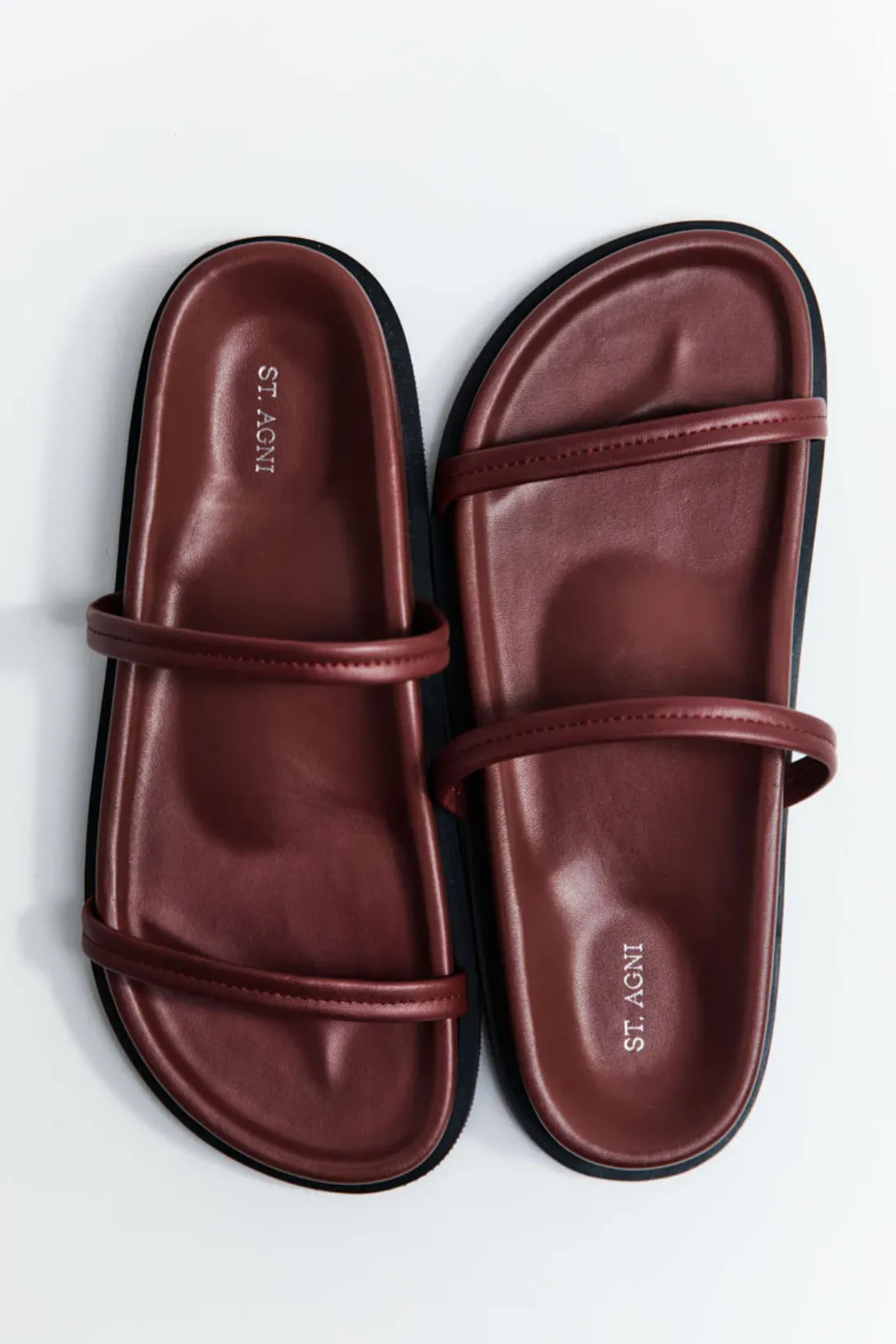 Fine Double Strap Slide | Plum