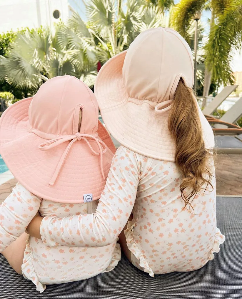 Fini. Swim Floppy Hat - Pale Pink