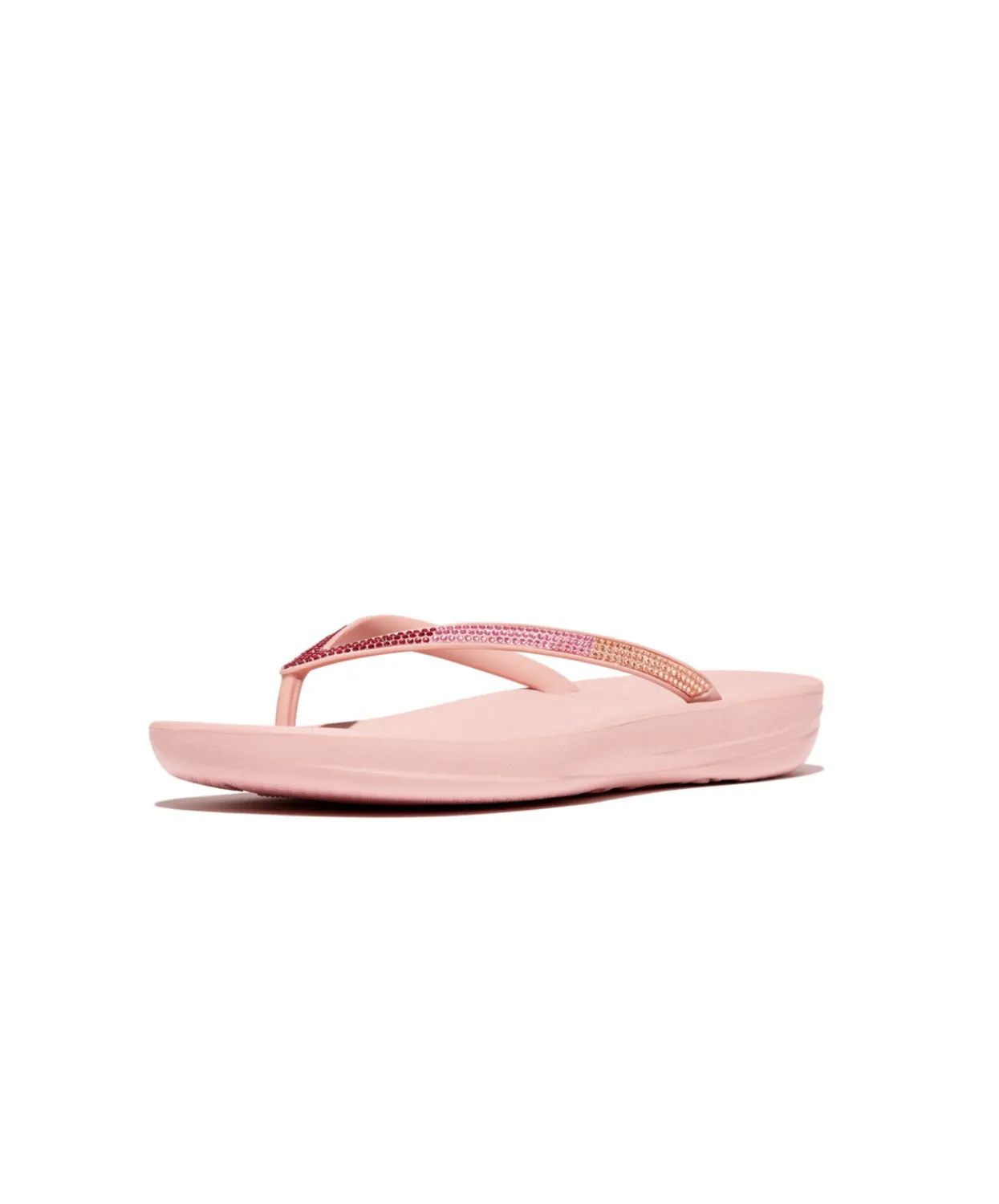 FitFlop IQushion Ombre Sparkle Soft Blush/Wild Raspberry