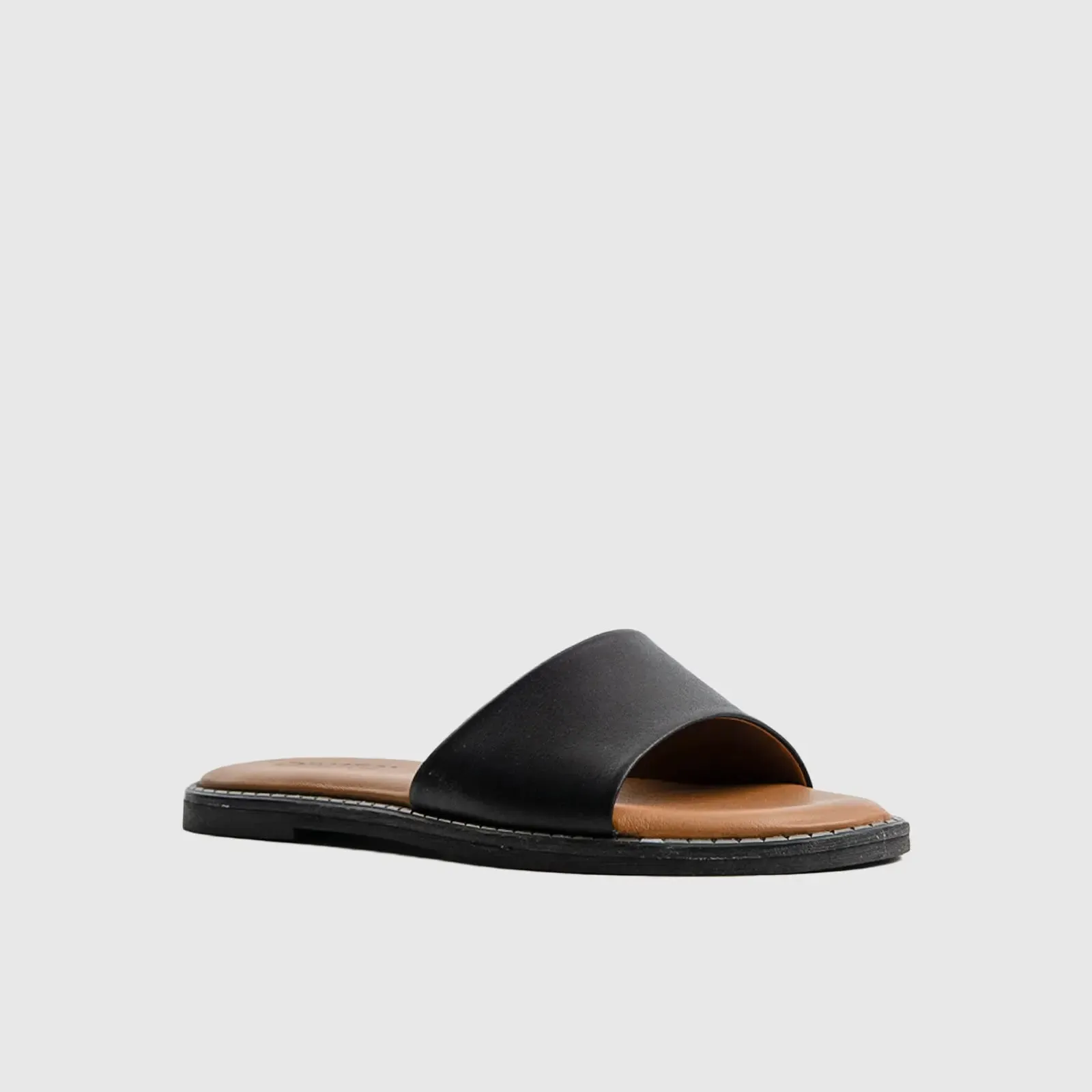 Flat Comfort Push In Sandal 230005