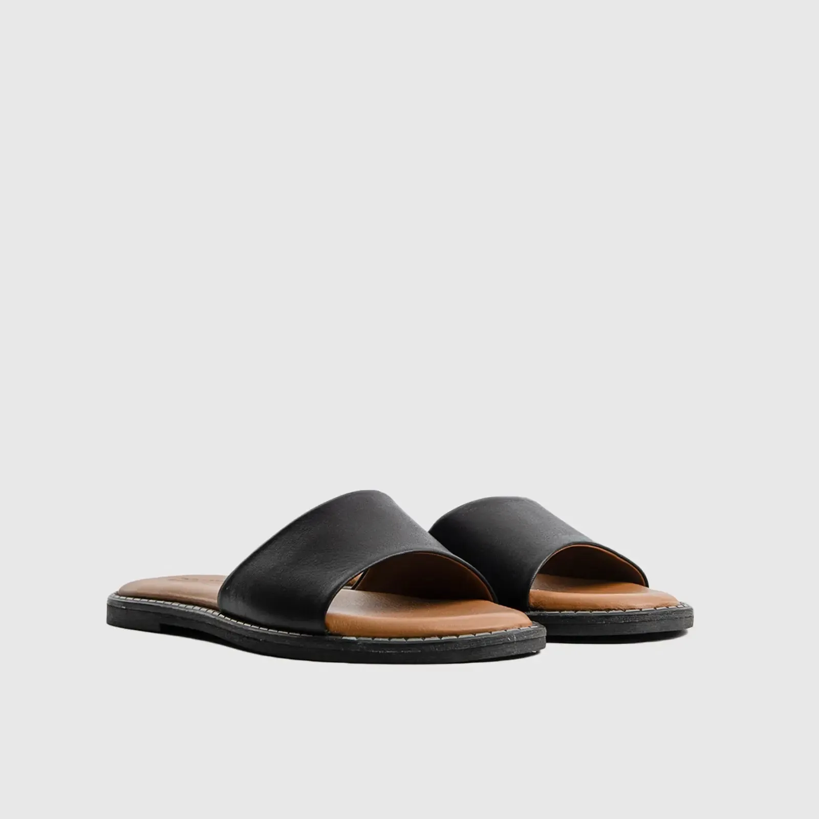 Flat Comfort Push In Sandal 230005