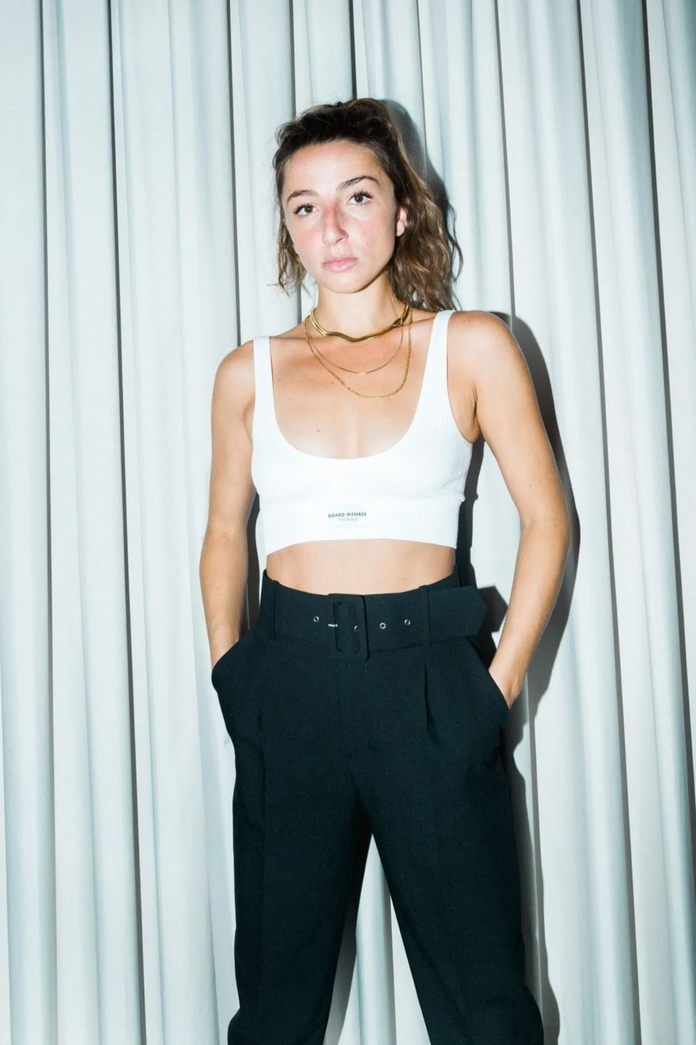 FLAT WHITE BRALETTE