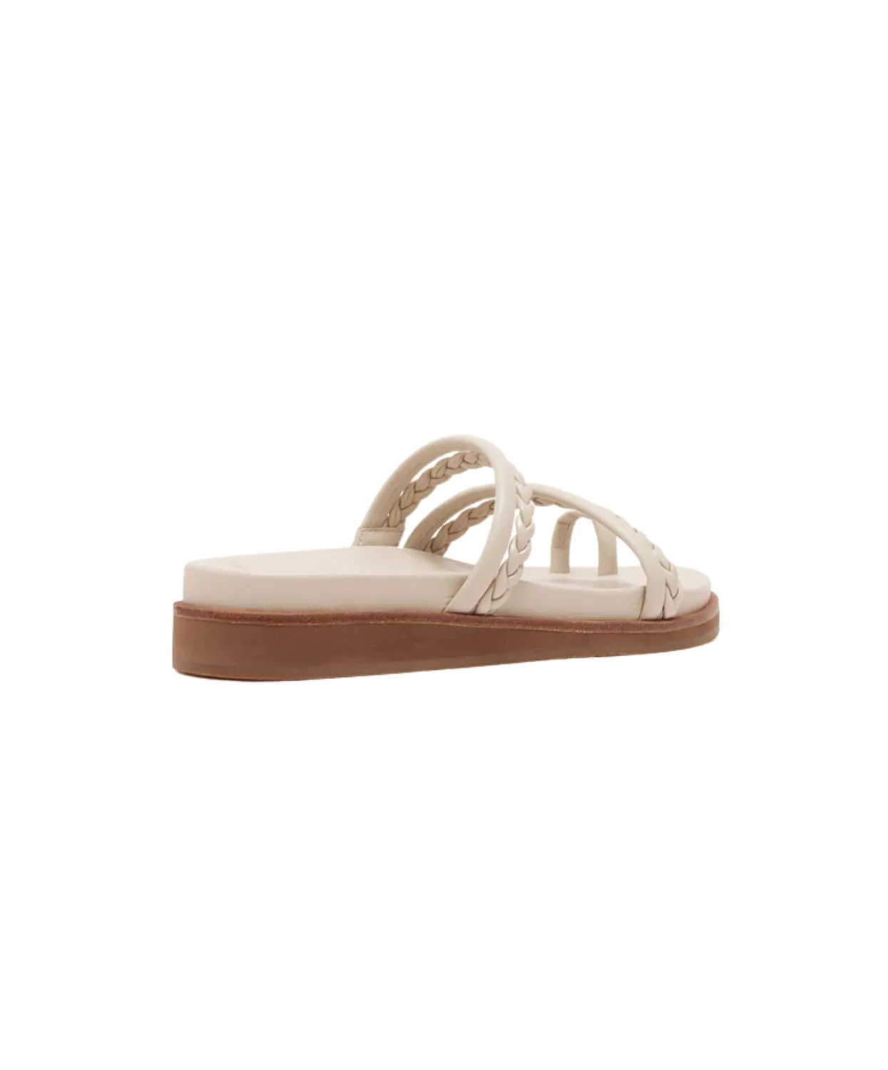 Frankie4 Willow Ecru Braid Slide