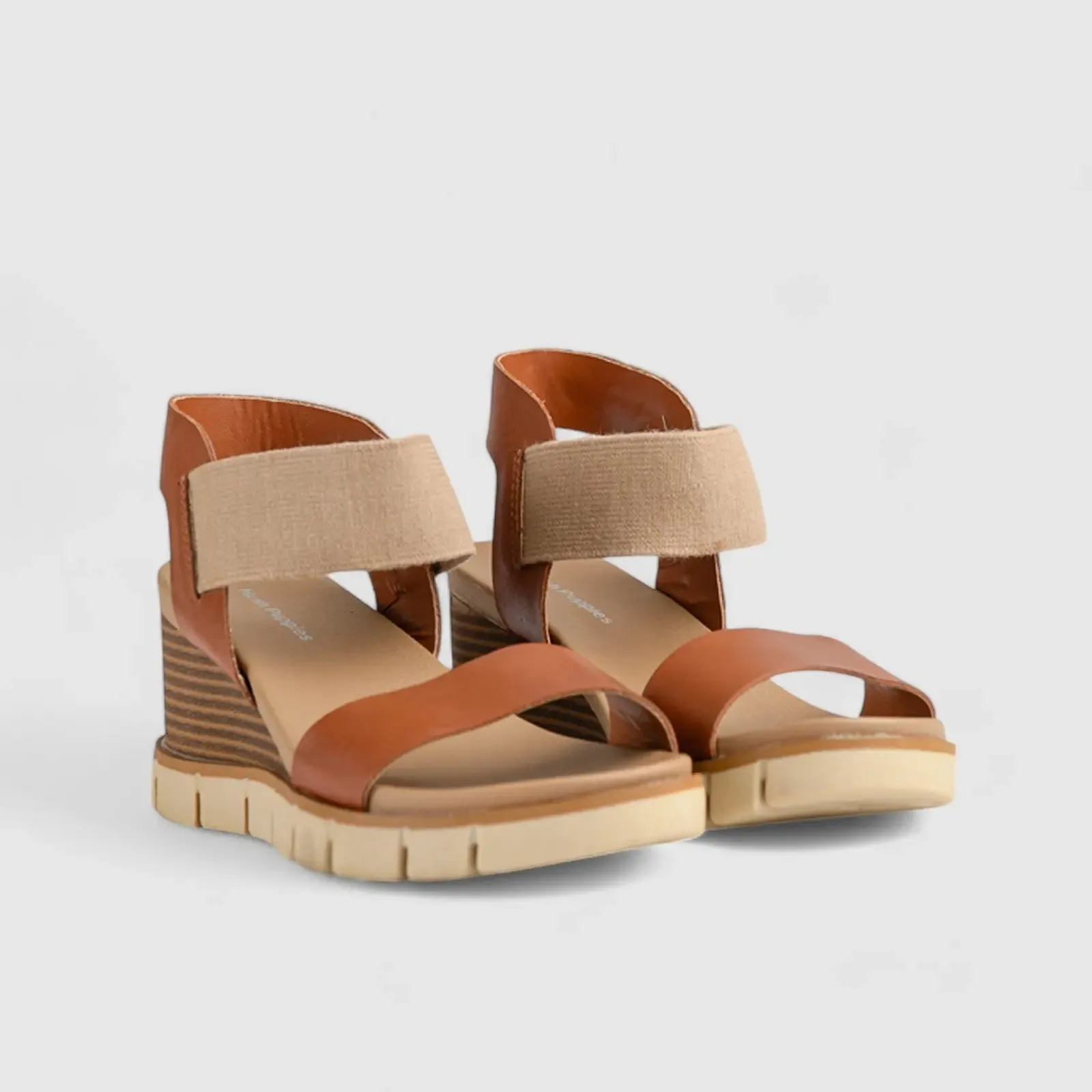 Freja Comfort Wedge Sandal Tan 01370