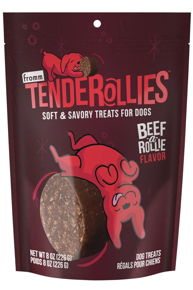 Fromm Tenderollies Beef-A-Rollie Flavor Dog Treats