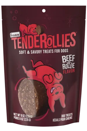 Fromm Tenderollies Beef-A-Rollie Flavor Dog Treats