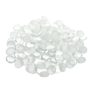 Frosted Glass Marble Gems Vase Filler, 3/4-Inch, 15-Ounce, 80-Count