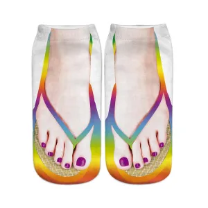 Funny 3D Printed Socks