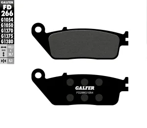 GALFER FD266G1054 Semi-Metallic Brake Pads
