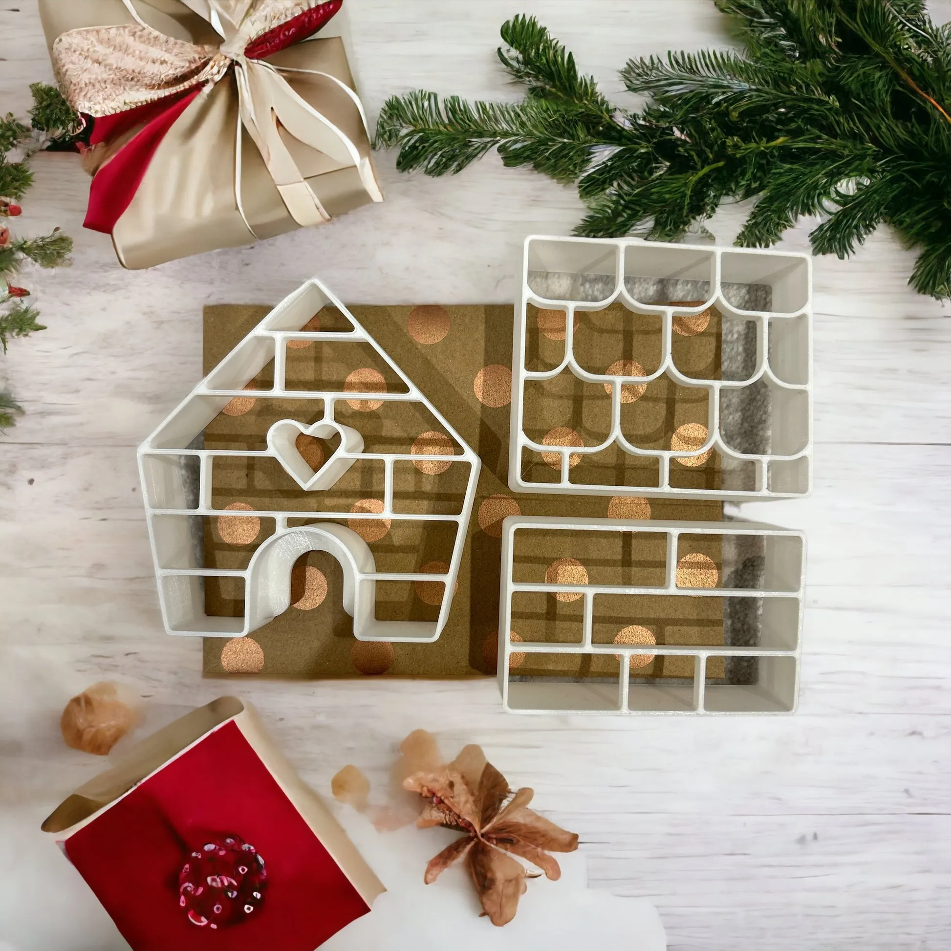 Gingerbread House Brick Cutters - Make you own!