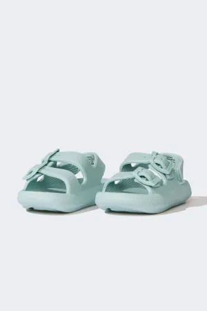Girl Velcro Flat Sole Eva Sandals