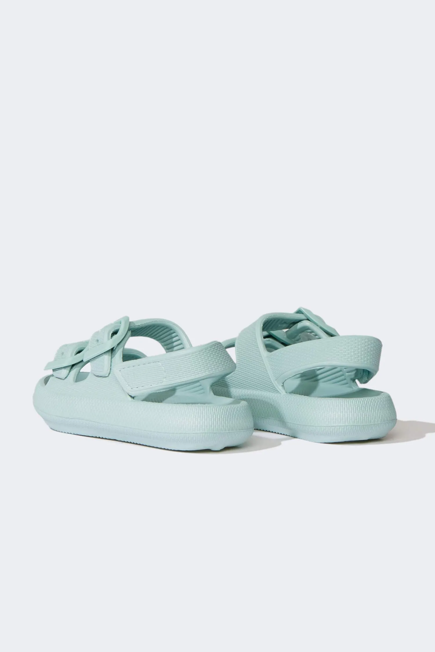 Girl Velcro Flat Sole Eva Sandals