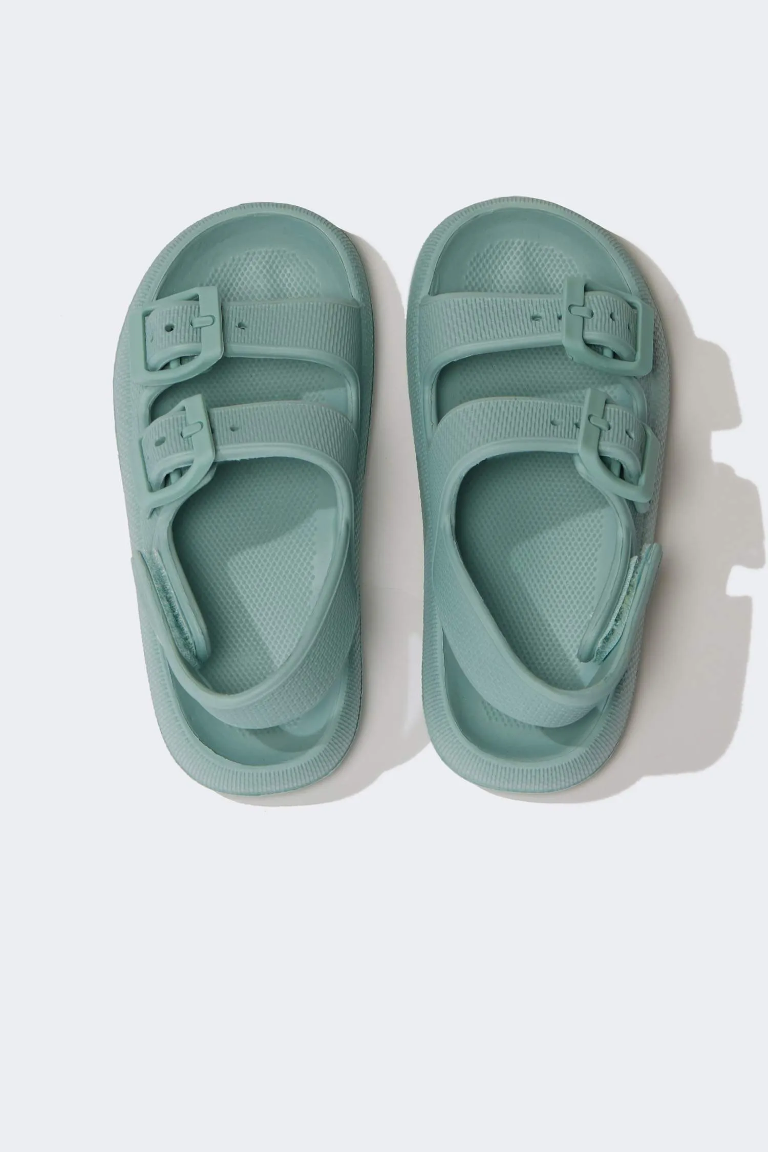 Girl Velcro Flat Sole Eva Sandals
