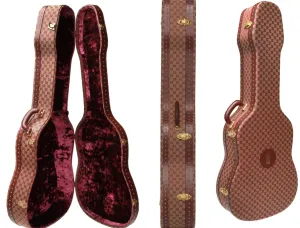 Gucci Collectors GG Original Canvas Monogram Guitar Travel Case