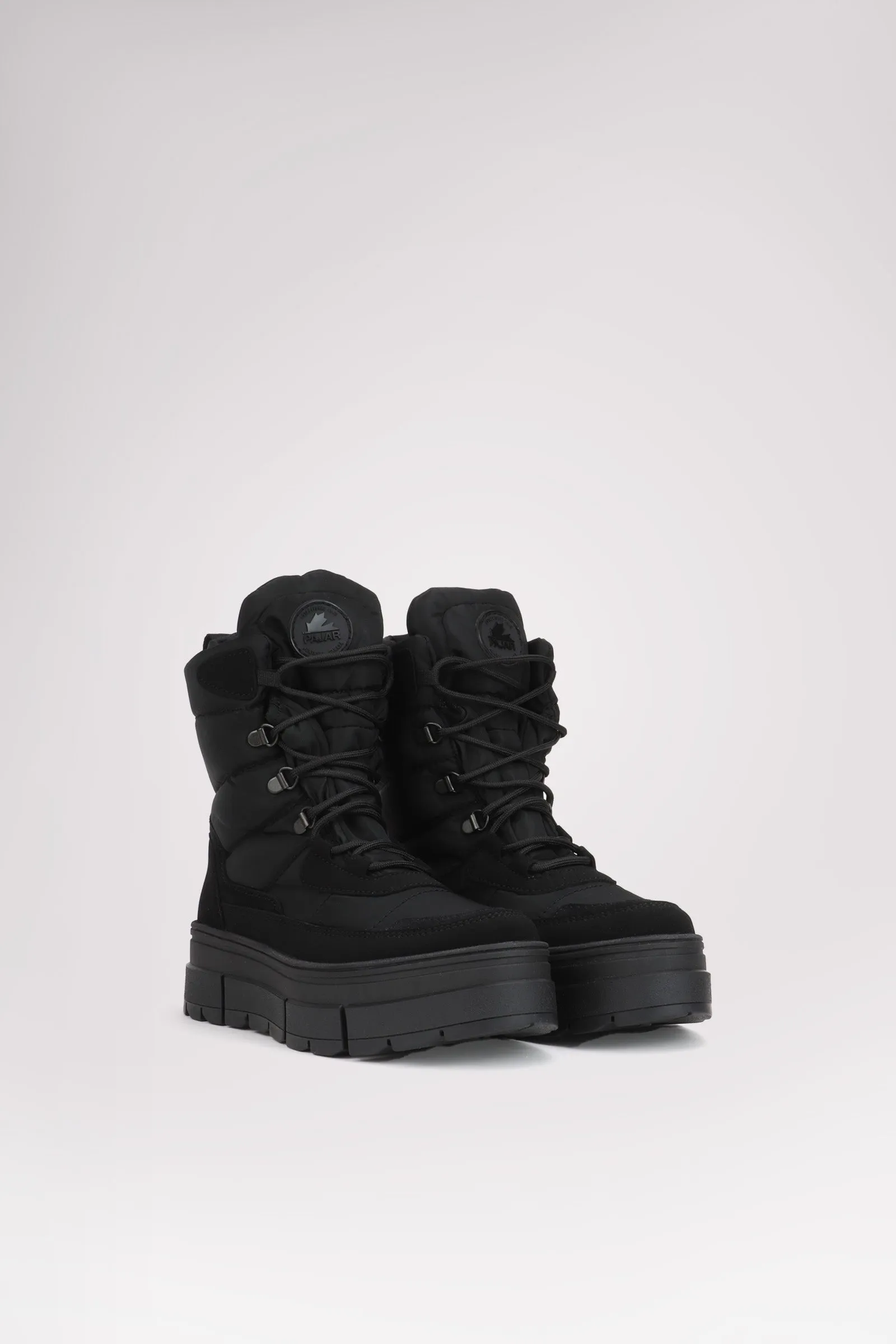 Harrow Women's Lace Up Boot w/Ice-Gripper