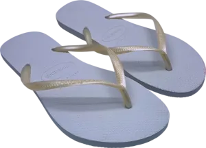 Havaianas White Slim Flip Flops EU 41/42 UK 8/9