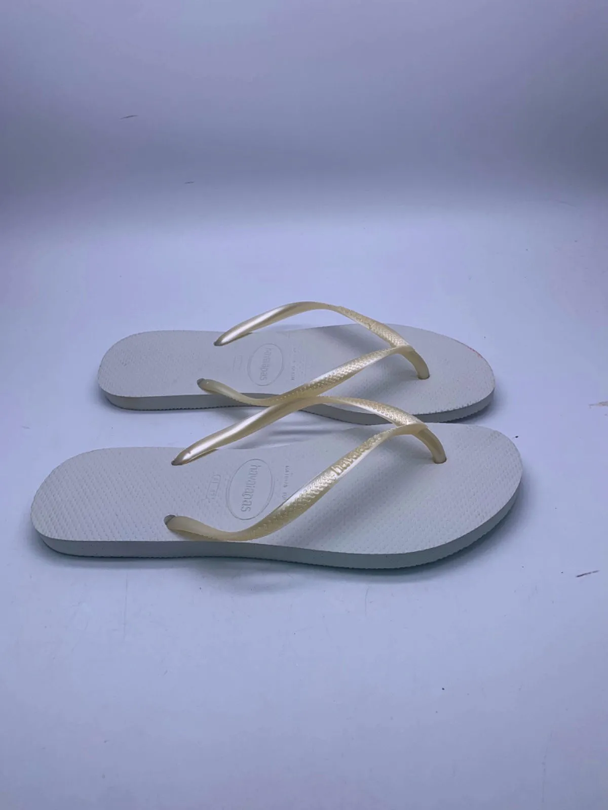 Havaianas White Slim Flip Flops EU 41/42 UK 8/9