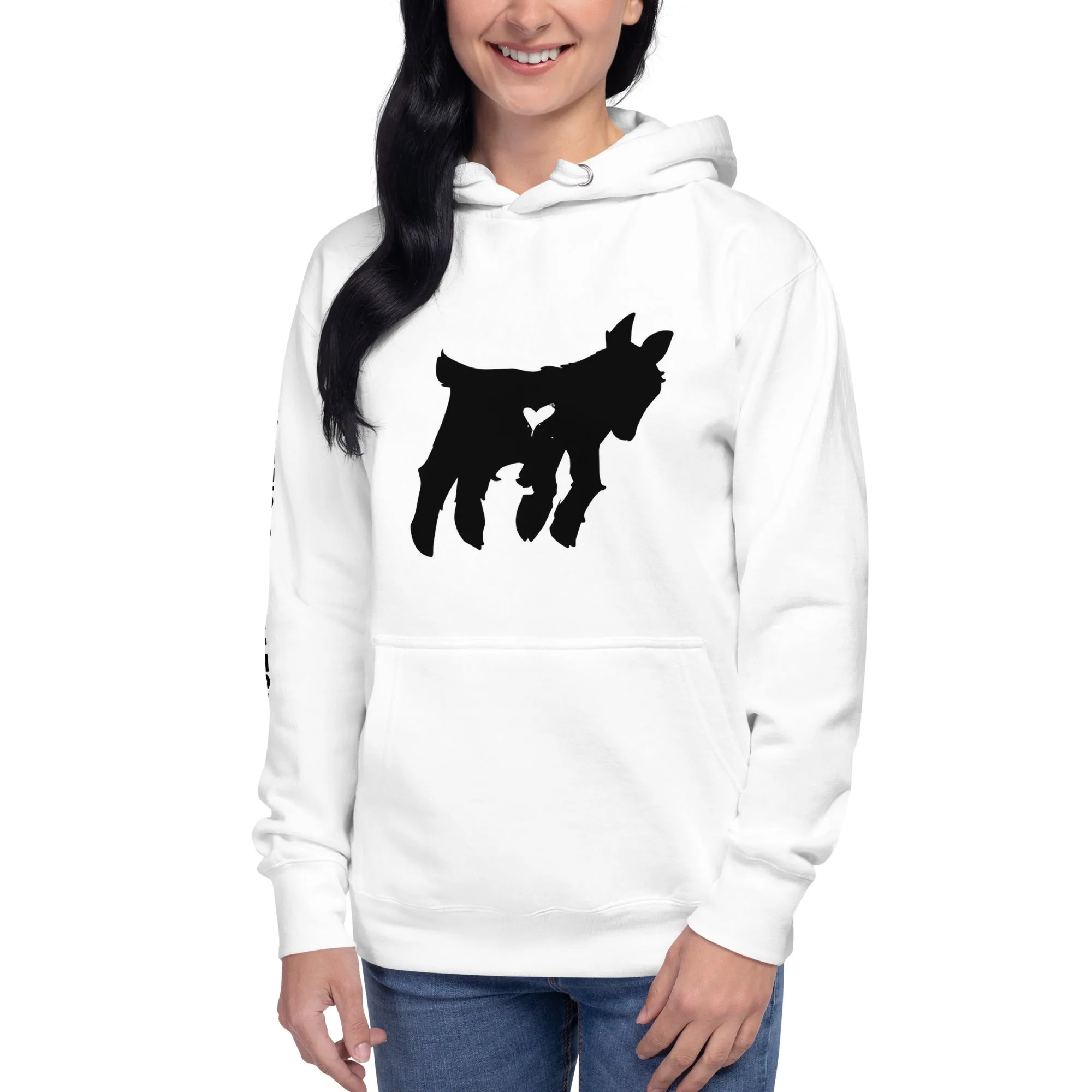 Heart of Goat Pullover Hoodie – Cozy, Stylish & Versatile