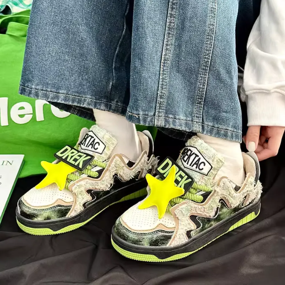High street 3D Starfish Versatile Skate Shoes