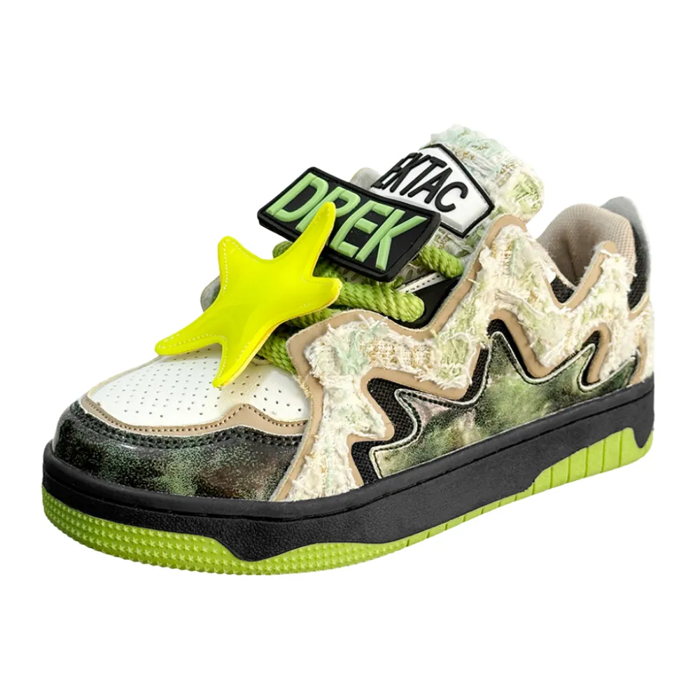 High street 3D Starfish Versatile Skate Shoes