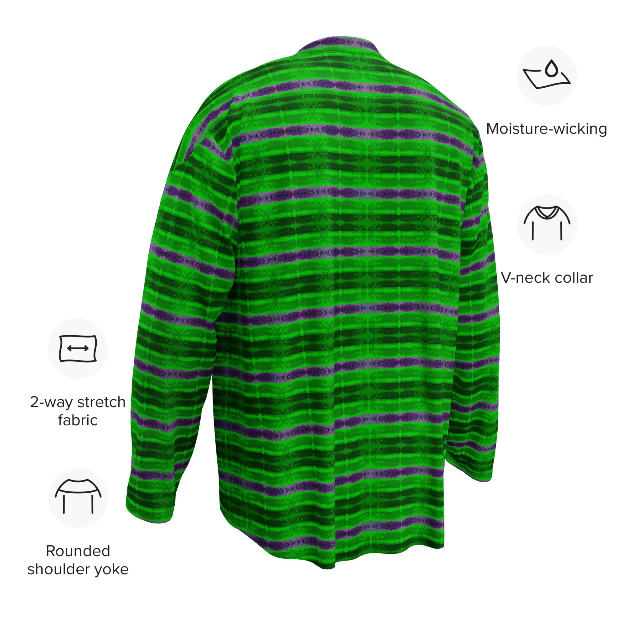 Hockey Jersey (Unisex)(Rind Link Flip Purple Logo) RJSTH@Fabric#5 RJSTHS2024 RJS