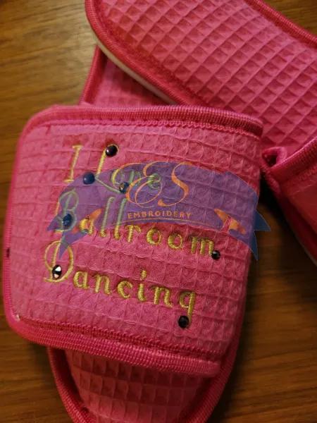 I Love Dancing Slippers