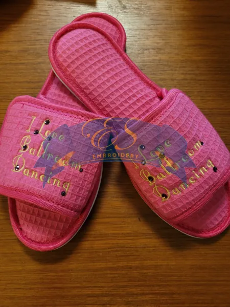 I Love Dancing Slippers