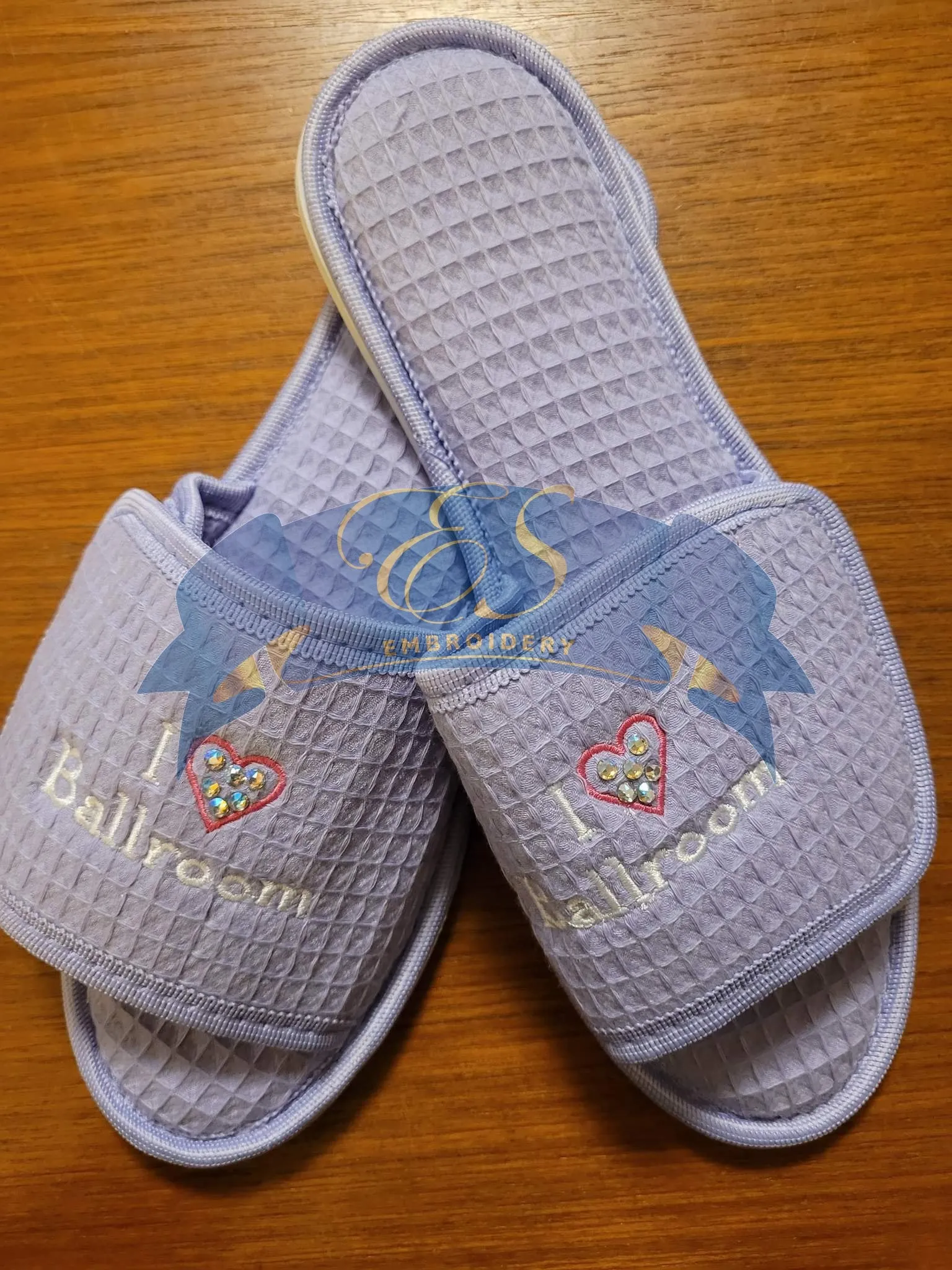 I <3 Ballroom Slippers