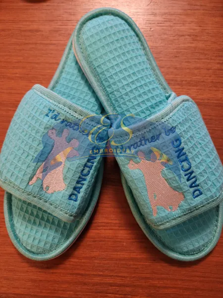 I'd Rather be Dancing Slippers