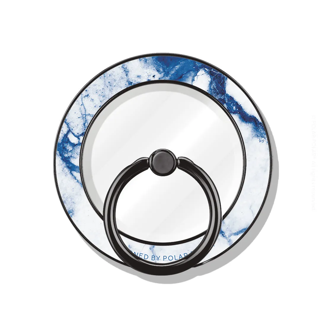 Indigo Vase - Black MagSafe Phone Grip and Ring Holder Stand