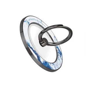 Indigo Vase - Black MagSafe Phone Grip and Ring Holder Stand